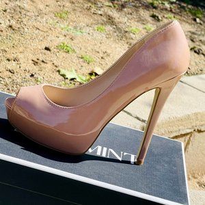 JUST FAB Blush Pink Pumps in Sz 8.5